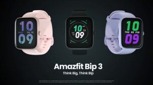 Amazfit lança versão Global dos Relógios Bip 3, com GPS na versão Pro