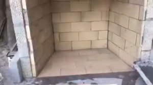 Камин уличный.