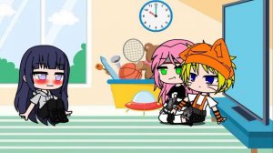 реакция наруто и сакурана Сасухина  (+НаруСаку шип)(Gacha Club)2/2