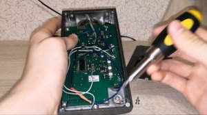 домофон ВИЗИТ БВД SM100, вскрытие, строение изнутри