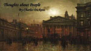 'Thoughts about People' by Charles Dickens - 'The Sketches of Boz' - Unabridged Audiobook