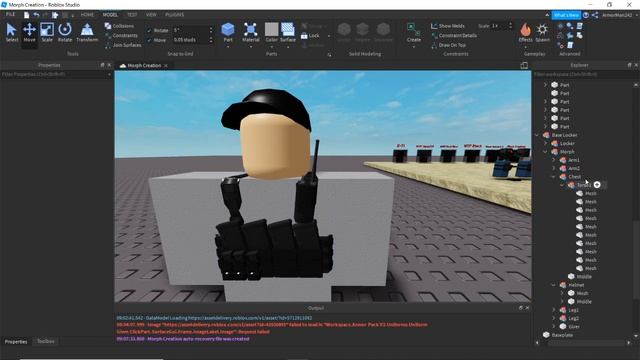 Roblox Scripting: Making Custom SCP Morphs in Roblox Studio смотреть онлайн