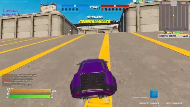 RUNNERS VS CARS By Axel-Capek - Fortnite Creative Mode Featured Custom Island / Map - Code смотреть онлайн
