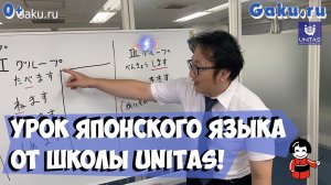 Урок японского языка от школы UNITAS!
