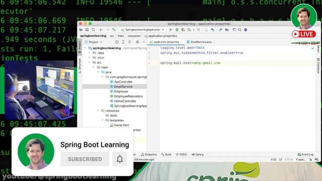 HOW to configure your Spring Boot app to send EMAIL
