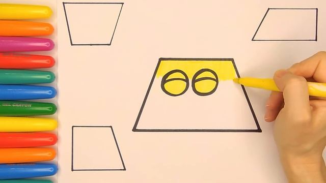 Учим формы и геометрические фигуры. Геометрия для детей