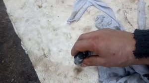 замена масла в скутере Хонда Бенли