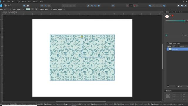 Affinity Designer: Pattern Fill
