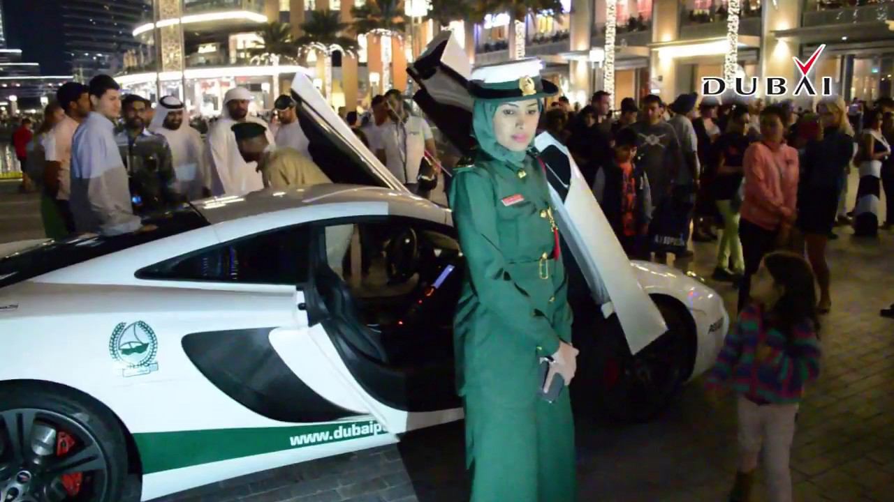 Dubai police car