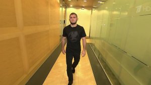 В эфире Первого канала - эксклюзивное интервью Хабиба Нурмагомедова