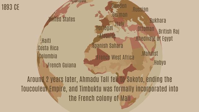 1889 CE: Scramble for Africa: French Empire, British Empire, German Empire and Italian Empire #110 смотреть онлайн