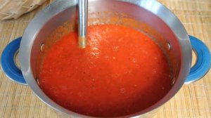 Кетчуп с болгарским перцем на зиму