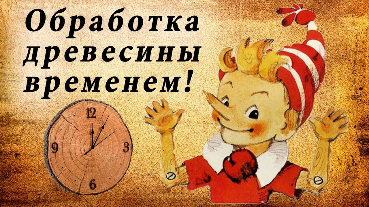 Обработка древесины временем, старение древесины и способы сушки древесного массива