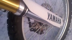 первый взгляд на Yamaha WR250R