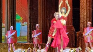 Olesya Roslanova in ballet Kleopatra ( Kremlin ballet)