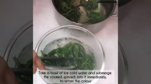 Super quick & easy Palak Chicken Curry/ Spinach Chicken Gravy