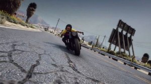 High speed driving in BMW R-75 #BmwR75Bobber #Destructoid #MK2 #GTAV #ExtremeMotorcycle