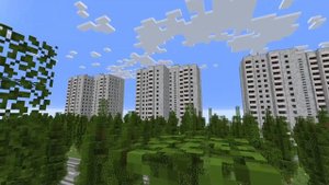 Строительство Русского Города в Майнкрафт | #3 | Шестнадцатиэтажные Дома, Детский Сад | Minecraft