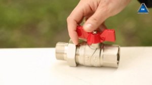 Кран шаровой с американкой СТК Ду 25 (бабочка )