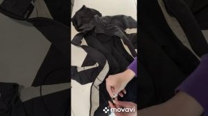 Как заменить резинку по низу куртки?