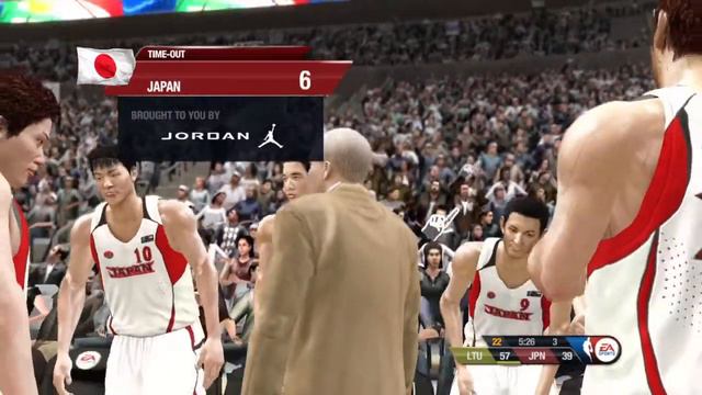 NBA Live 10 Gameplay - FIBA World Tournament - Lithuania vs Japan EA SPORTS смотреть онлайн
