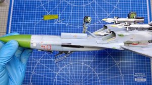 Су-27 1/48 GWH. Завершение работы.
