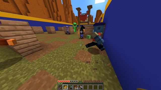 НОВЫЙ РЕЖИМ БРОУЛБОЛ! БИТВА ЗА 100 ЗОЛОТЫХ МОНЕТ! БРАВЛ СТАРС В МАЙНКРАФТ #25 смотреть онлайн