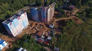 ЖК «Сходня Парк» (аэросъемка: 27.08.2016)