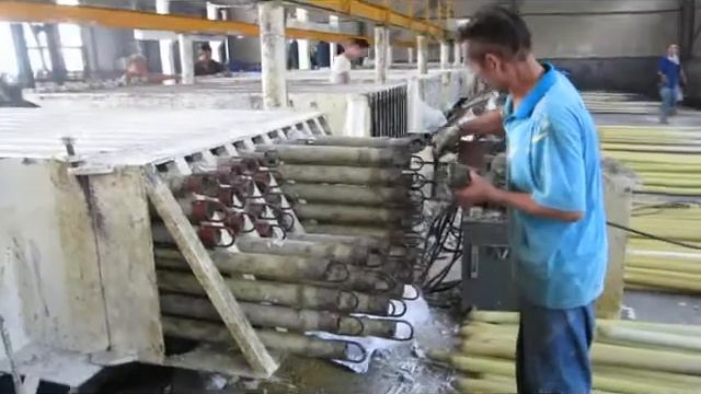 Технологическая линия для производства легковесных стеновых полых панелей Grontech QB-700