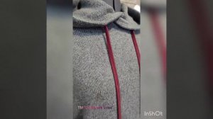 мужской худи на вязальной машине