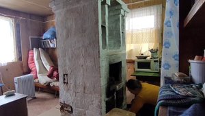 ПОБЕЛКА ПЕЧИ ИЗВЕСТЬЮ / РЕСТАВРАЦИЯ ПЕЧИ / МОЯ ДАЧА В ДЕРЕВНЕ