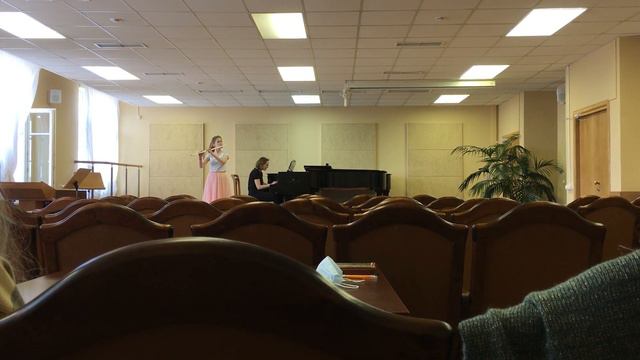 Б. Мартину Соната для флейты и фортепиано 1 часть смотреть онлайн