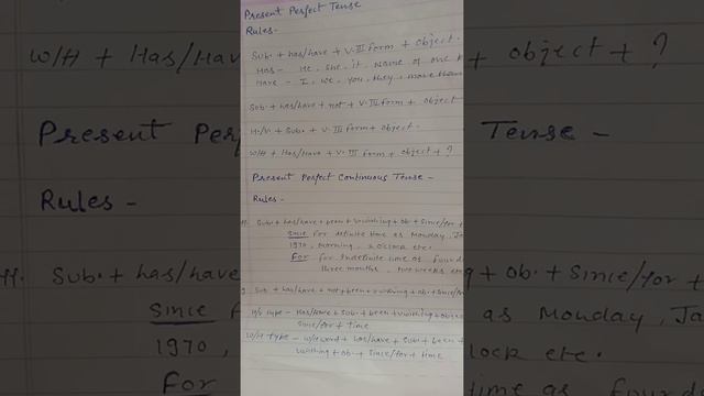 Present perfect Tense смотреть онлайн