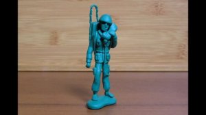 Пластмассовые солдатики из пластилина