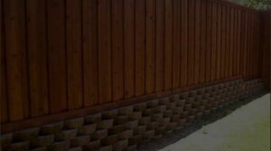 Красивый Забор своими руками из Дерева