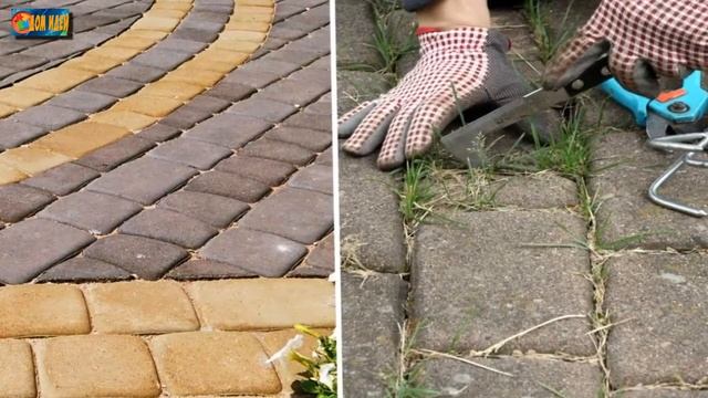 Как навсегда избавится от сорняков на садовых дорожках смотреть онлайн