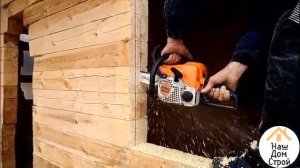 ПЛАСТИКОВЫЕ ОКНА В ДЕРЕВЯННОМ ДОМЕ: монтаж/ Установка окна ПВХ