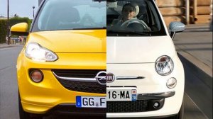 opel adam vs fiat 500