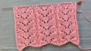 АЖУРНЫЕ ДОРОЖКИ СПИЦАМИ 90 Вязание Узоры спицами