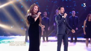 Vincent Niclo & Sarah Brightman : " There for me " - 300 Chœurs pour les fêtes - 24/12/2020