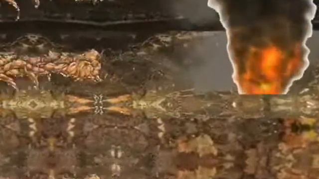 Неизвестные существа ползут из огненной ямы смотреть онлайн