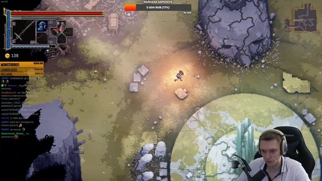 Рогалик с передвижением платформ! Первый ран и первые впечатления. | Loot River #1 смотреть онлайн