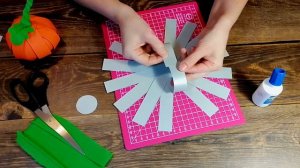 Красивая тыква своими руками из бумаги! Делаем бумажную тыкву дома просто! Шаблон тыквы для поделки