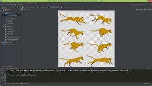 Python Arcade library p09 - sprite sheet animation with AnimatedTimeSprite