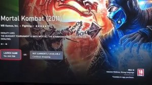 How to get mortal kombat 2011 (9) on Xbox one