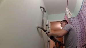 Нарезаем резьбы на полотенцесушителе