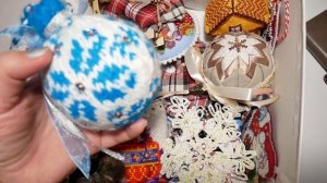 Мои рукодельные новогодние игрушки