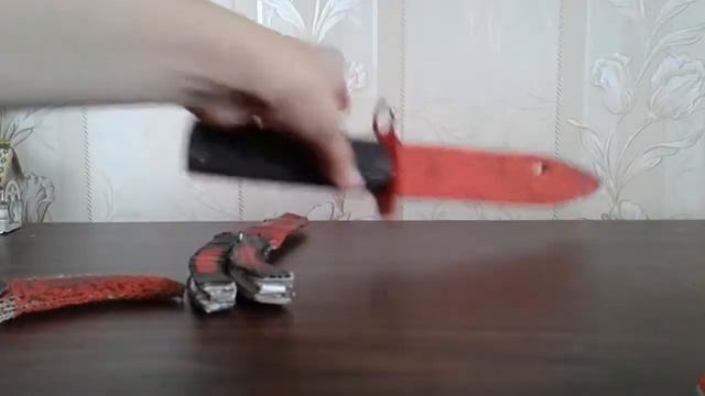 Нож с лезвием крюком из БУМАГИ смотреть онлайн