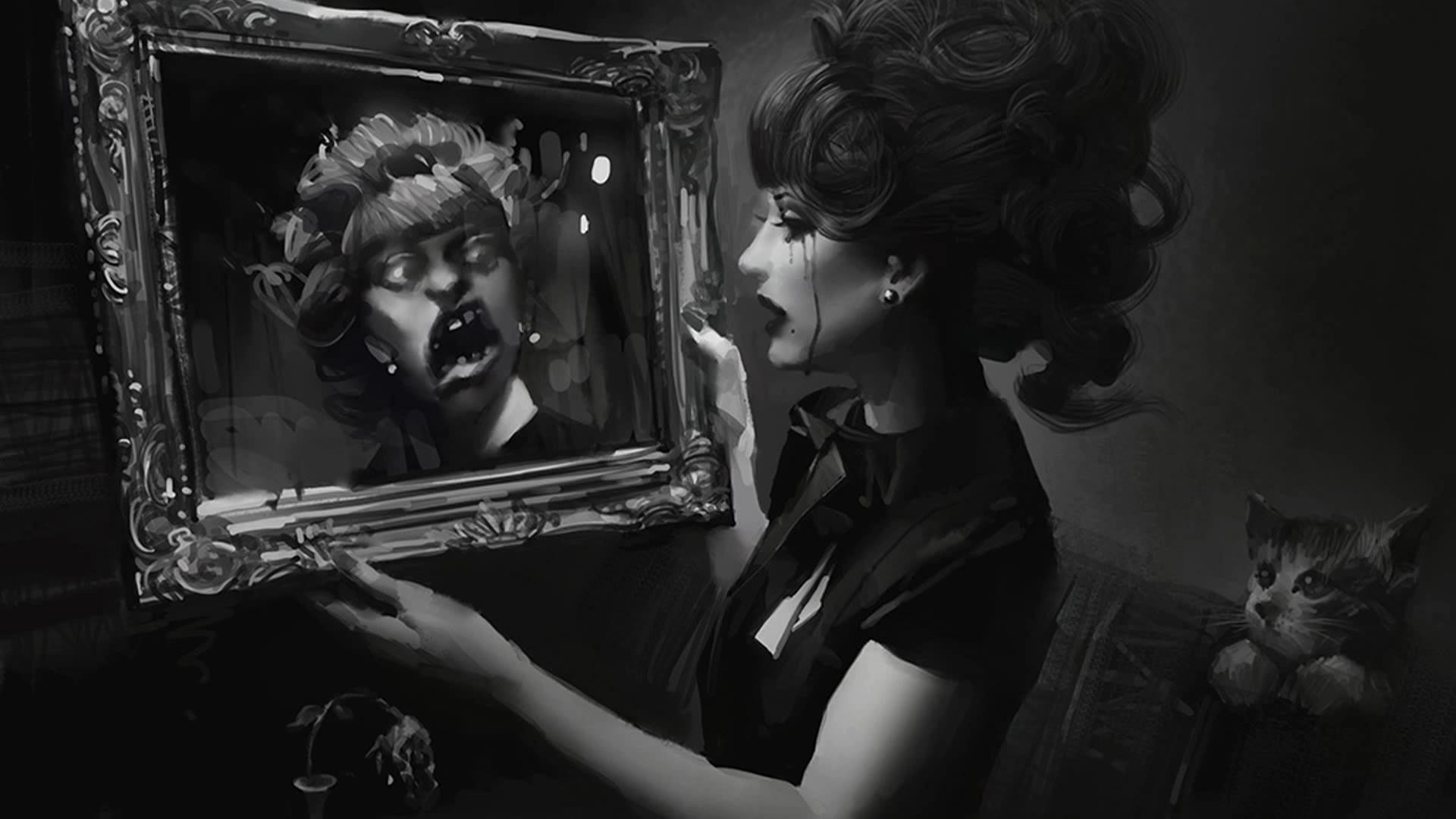 Однажды ты понравишься себе в отражении. («Отражение в зеркале», 1840. Девушка в отражении зеркала. Девушка с зеркальцем. Отражение в зеркале арт.