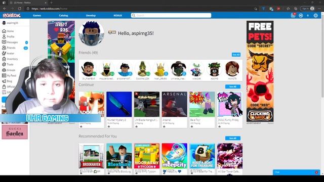 HOW TO MAKE YOUR ROBLOX HOME PAGE LOOK LIKE OLD ROBLOX смотреть онлайн